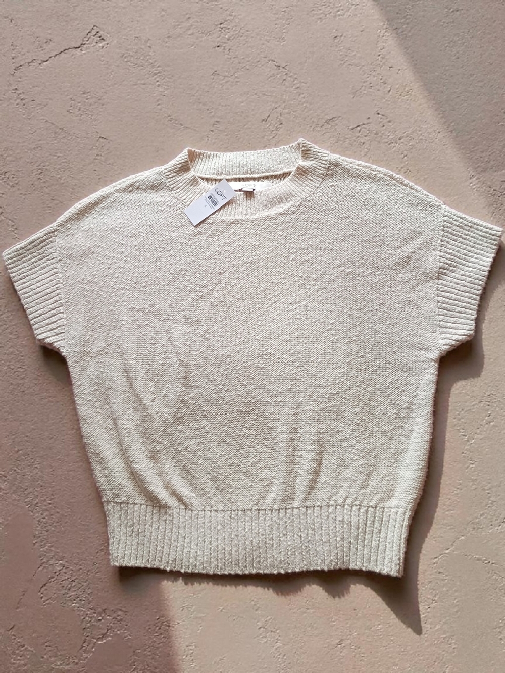 Loft Ribtrim Wedge Sweater - Picture 2 of 2